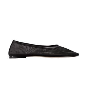 Dear Frances Balla Mesh Flats Black Italian Mesh Leather EU 40 US 10